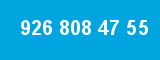 926 808 47 55 926 808 47 55